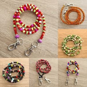 Face Mask Necklace Beaded